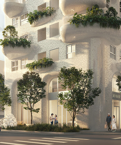 MVRDV’s residential tower 'the island' to bring a curving vertical landscape to taiwan