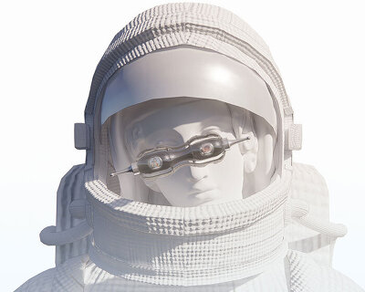 astronaut’s amulet: a pocket-sized capsule for keepsakes and memories in zero gravity