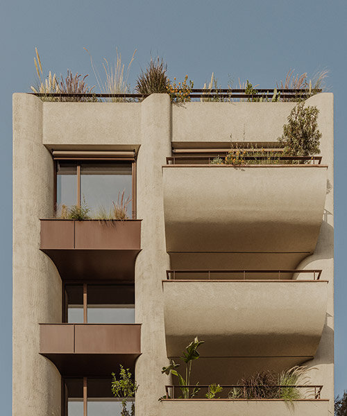block722 crowns athens apartment building with light-filled duplex home for its founders