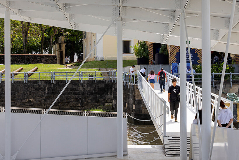 carlo ratti and höweler + yoon's floating aquapraça drifts from venice to belém for COP30