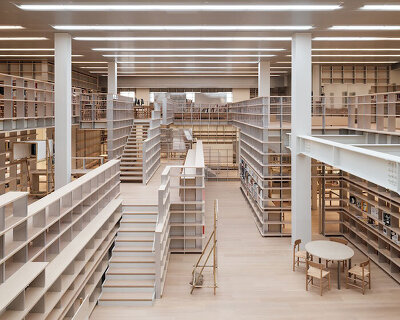 chanel unveils espace gabrielle, mainland china's first contemporary art library in shanghai