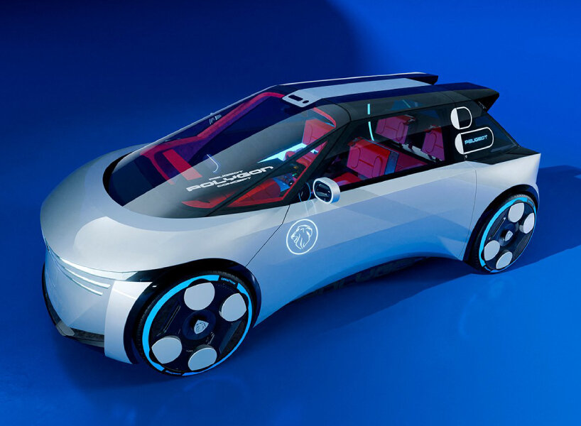 Polígono de concept car compacto