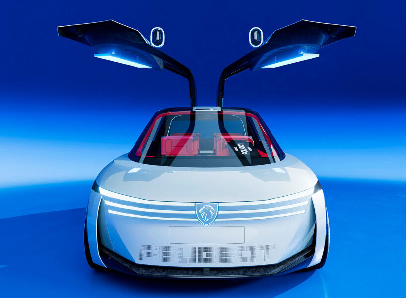 Polígono de concept car compacto