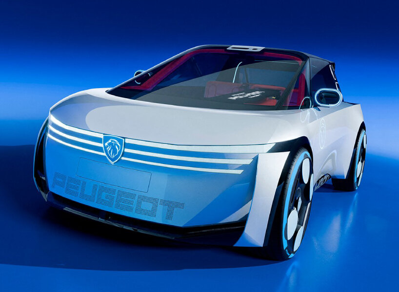 Polígono de concept car compacto