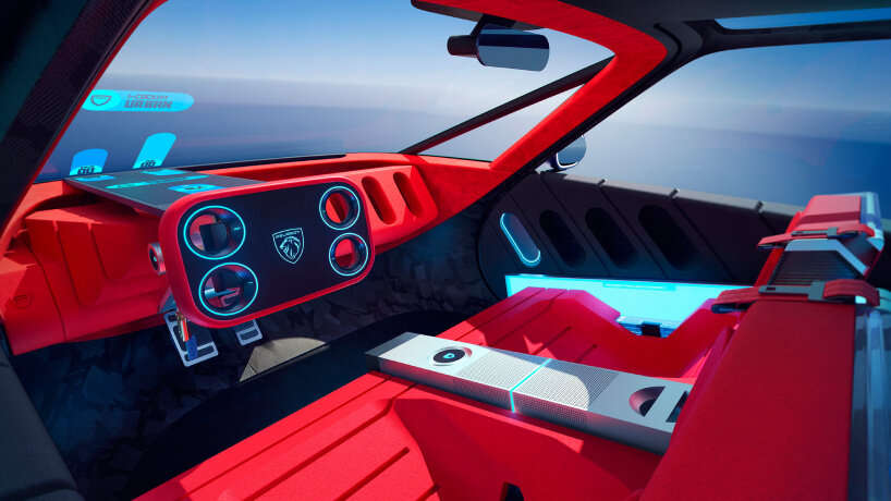 the team swaps the traditional round steering wheel for a square-shaped electronic control
