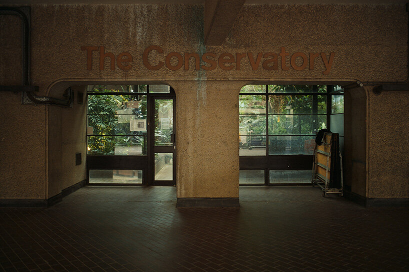 concrete towers, water gardens and elevated paths: the barbican through david altrath's lens