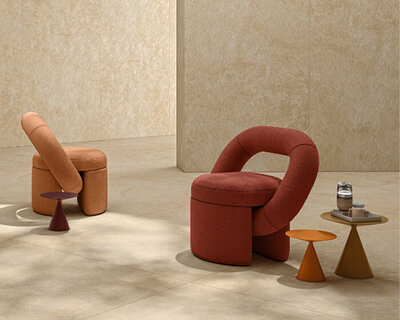 dimore surfaces wins red dot award 2025 for brillio finish in midas sintered stone collection