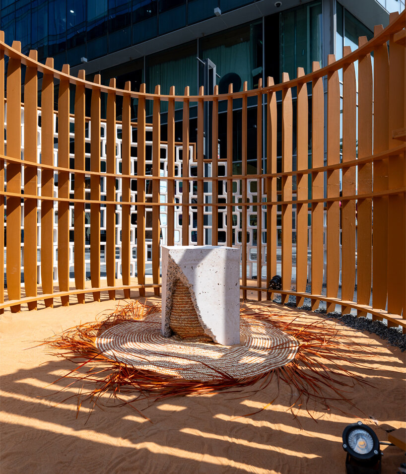 over 30 large-scale installations form creative landscapes during dubai design week 2025