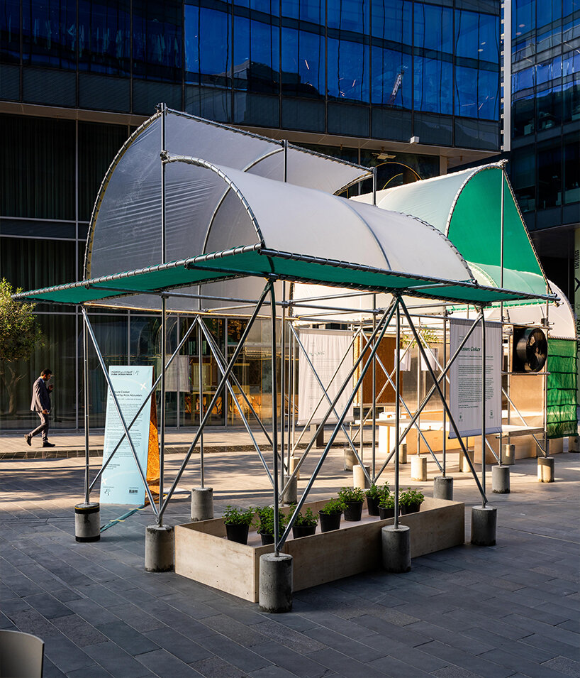 over 30 large-scale installations form creative landscapes during dubai design week 2025