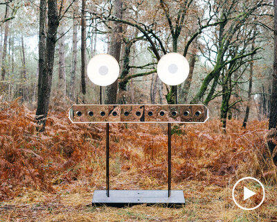 eleven lenses on moon walker camera capture multi-angle animated sequences