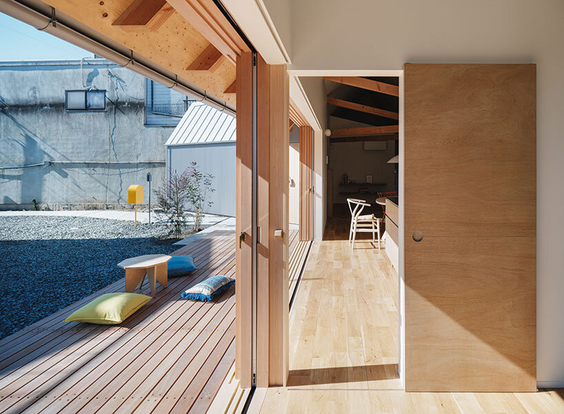 ever-changing light shapes 'kaleidoscope' family home in japan by fumi aso architect