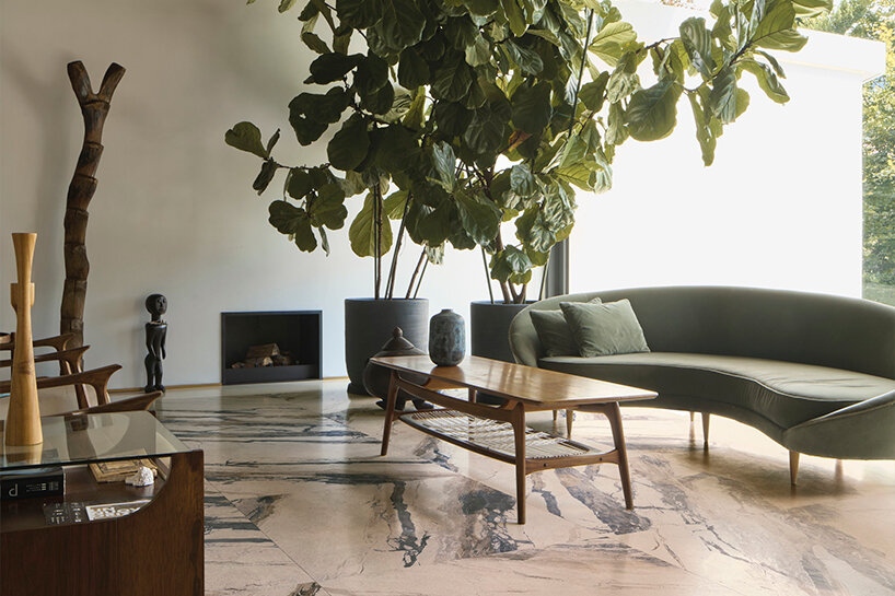 La colección Lexicon de fiandre ofrece una dualidad equilibrada de cerámica expresiva y estructural.