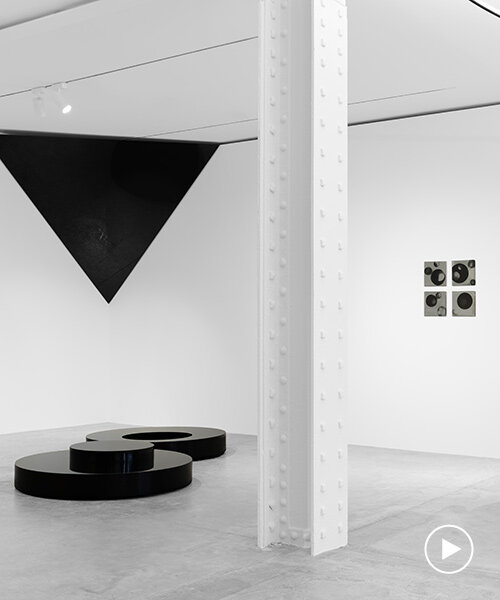 adam pendleton discusses slowness and weight at friedman benda show opening