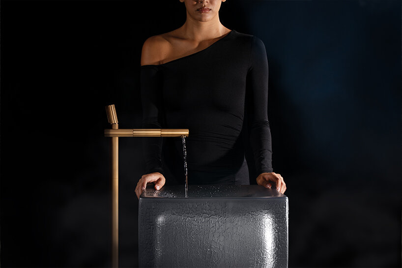 Gessi y kengo kuma combinan el diseño contemporáneo con el ritual japonés para crear la colección incastri