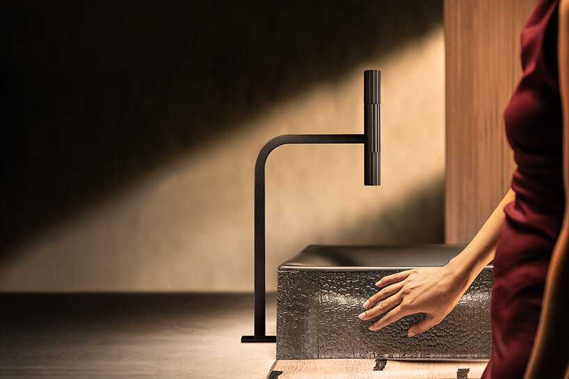 Gessi y kengo kuma combinan el diseño contemporáneo con el ritual japonés para crear la colección incastri