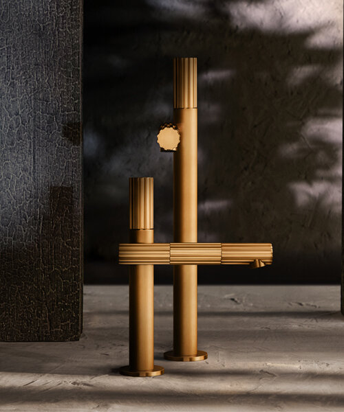 gessi and kengo kuma interlock contemporary design & japanese ritual for incastri collection