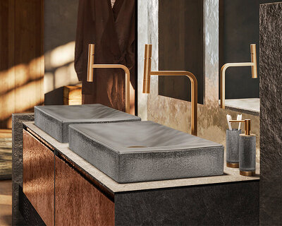 gessi and kengo kuma interlock contemporary design & japanese ritual for incastri collection