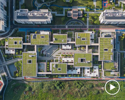 22 interconnected volumes redefine retirement living in shanghai's joyful community