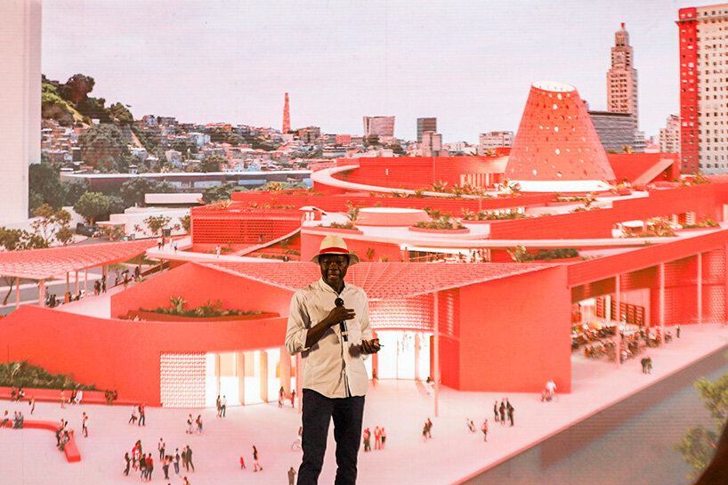 kéré architecture to build rio's public library around cylindrical 'tree of knowledge'