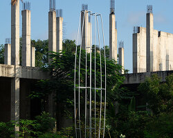 unfinished brutalist structure in ghana home to newly opened limbo museum