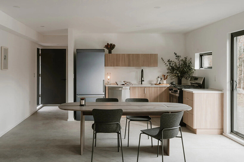 marc thorpe builds wooden residence powered entirely by the sun in new york forest