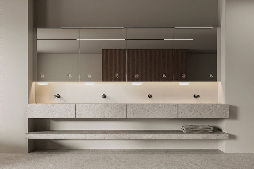 El sistema de baños post-lentes de Mediclinics mejora el diseño, la higiene y el espacio.