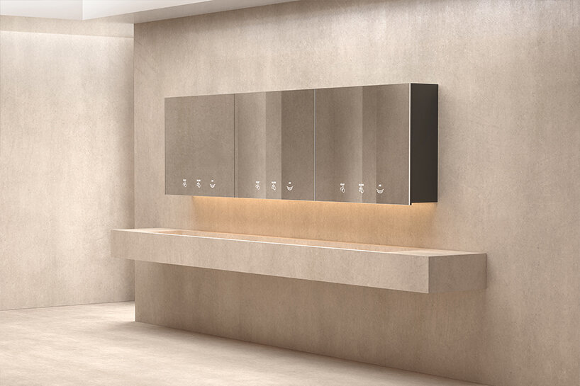 mediclinics&rsquo; invisible behind-the-mirror restroom systems enhance design, hygiene and space