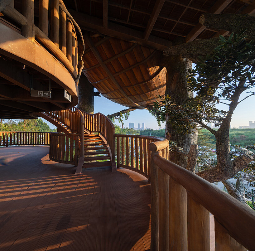 modular forest nests by doarchiwow propose model for prefabricated eco-resorts in china