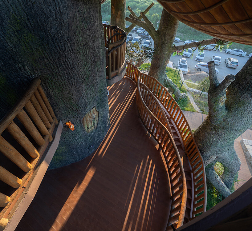 modular forest nests by doarchiwow propose model for prefabricated eco-resorts in china