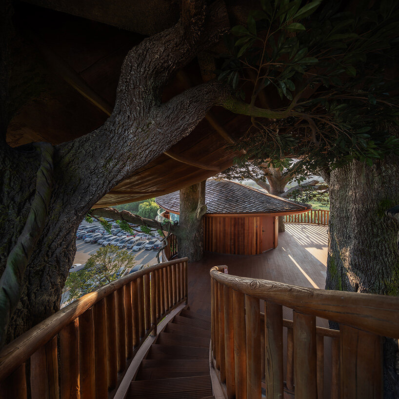 modular forest nests by doarchiwow propose model for prefabricated eco-resorts in china