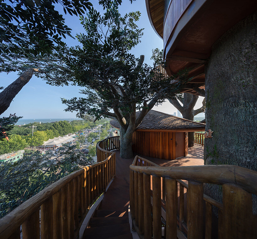 El nido forestal modular de Doarchiwow propone un modelo para un complejo ecológico prefabricado en China