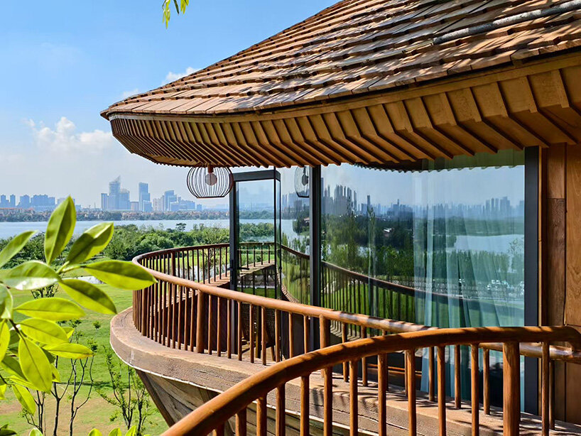 El nido forestal modular de Doarchiwow propone un modelo para un complejo ecológico prefabricado en China