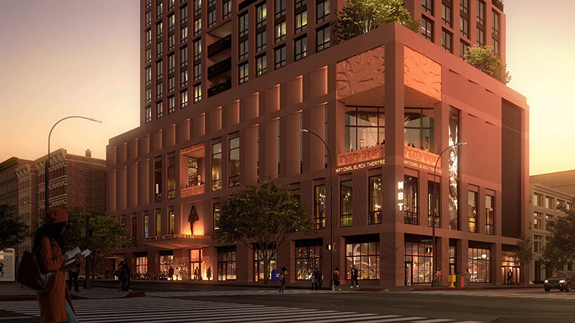 El Teatro Nacional Negro da forma a la casa de Harlem en un complejo diseñado por Frida Escobedo