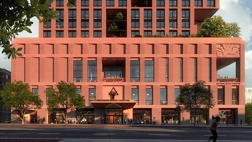 El Teatro Nacional Negro da forma a la casa de Harlem en un complejo diseñado por Frida Escobedo