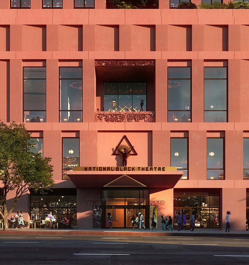 El Teatro Nacional Negro da forma a la casa de Harlem en un complejo diseñado por Frida Escobedo