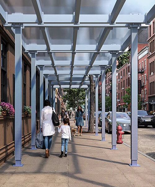 NYC streets to be transformed with new scaffolding sheds for better safety and modularity