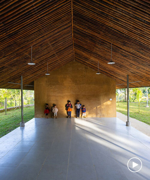vo trong nghia builds school from rammed earth and bamboo in mountain region of vietnam