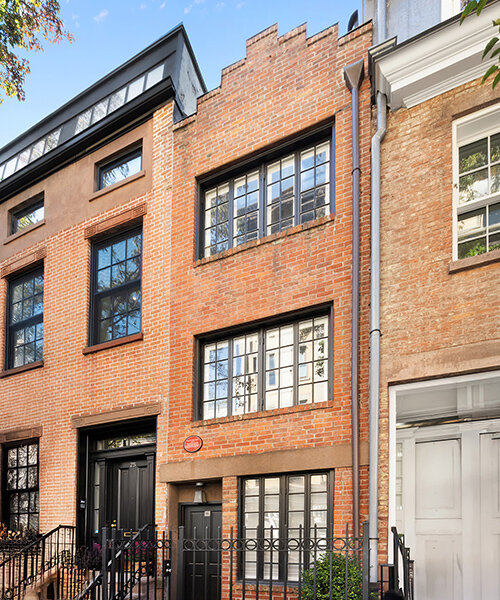 step inside new york's narrowest townhouse, measuring under nine feet wide