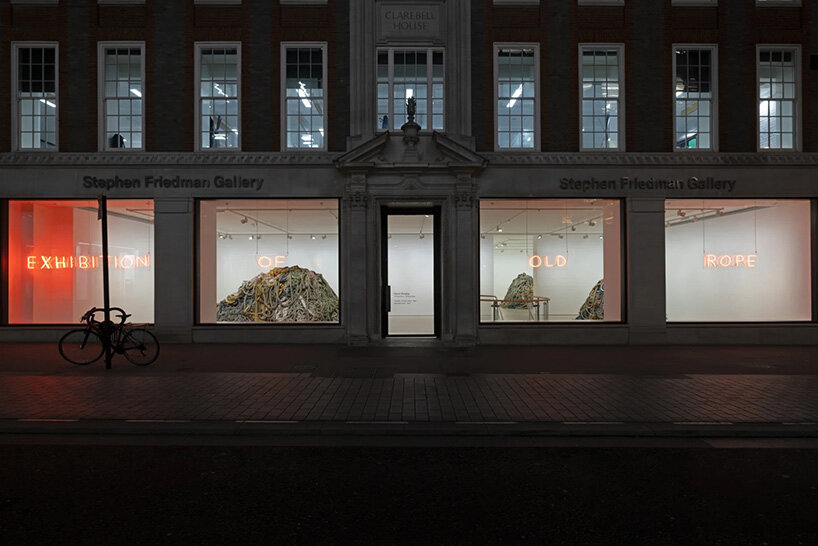 old rope has no use, yet it will cost you £1m to buy at david shrigley's latest london exhibition
