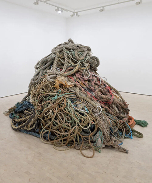 old rope has no use, yet it will cost you £1m to buy at david shrigley's latest london exhibition