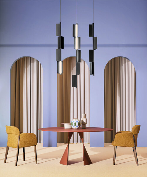 yusuke kawai on transforming japanese roof tiles into modular 'kawara' lighting for pedrali