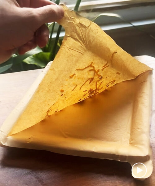 reusable paper plates come with layers you can gradually peel off, reducing single-use waste