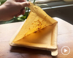 reusable paper plates come with layers you can gradually peel off, reducing single-use waste