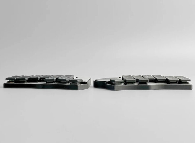 Teclado dividido portátil inalámbrico