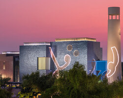 m. f. husain museum in doha opens its doors, tracing six decades of modernist art