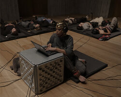 erykah badu performs exclusive sound meditation inside berlin's thatched reethaus temple