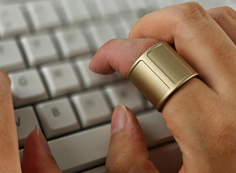 wearable computer mouse ring