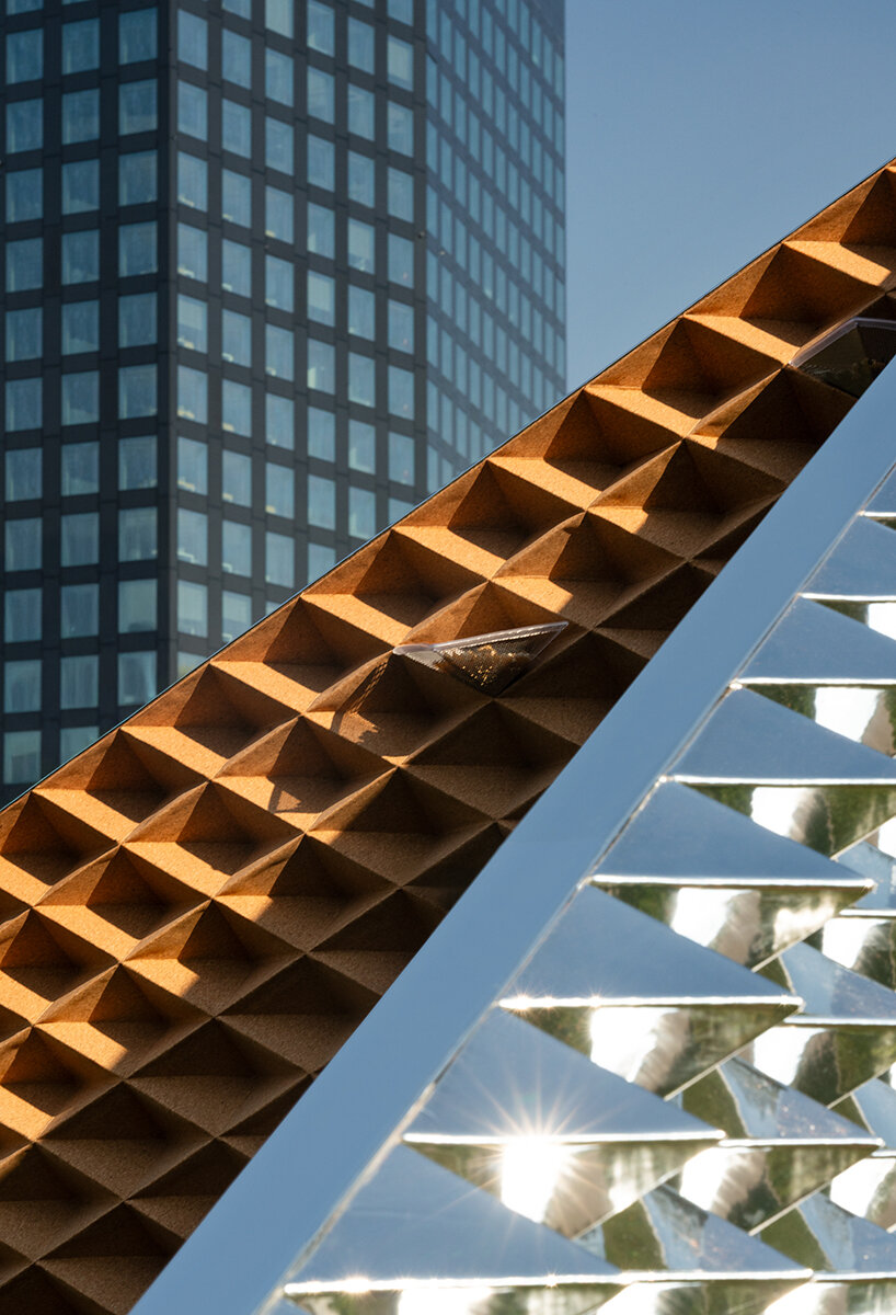 refractive acoustic prism ecotonos by slalom & una/unless debuts in milan with hidden hive