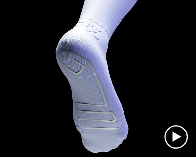 smart socks help people with diabetes feel the ground again while walking