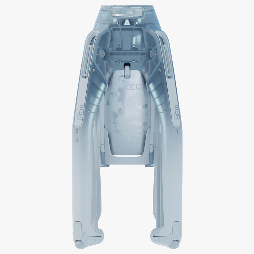 beer delivery drone parachutes